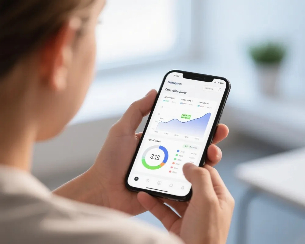 移动端查看开奖与走势